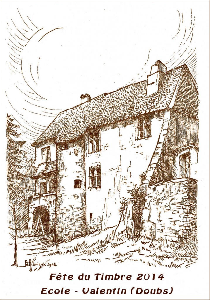 Carte Postale localecarte locale - Le château du Pensionnat